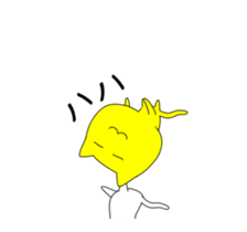 Yellow Cat & White Cat sticker #13228265