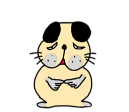 Daily conversation of dog Gon assistant sticker #13228484