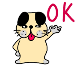 Daily conversation of dog Gon assistant sticker #13228502