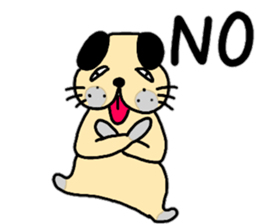 Daily conversation of dog Gon assistant sticker #13228503