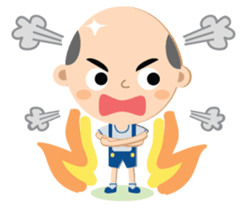 The little bald boy sticker #13228691