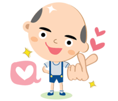 The little bald boy sticker #13228717