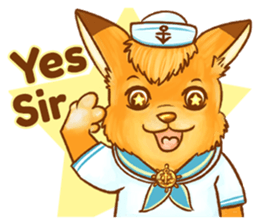 Little foxes Caramel and Souffles sticker #13228725