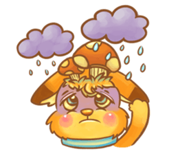 Little foxes Caramel and Souffles sticker #13228727