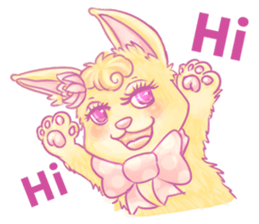 Little foxes Caramel and Souffles sticker #13228730