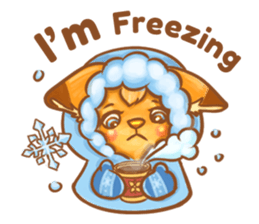 Little foxes Caramel and Souffles sticker #13228732