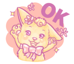 Little foxes Caramel and Souffles sticker #13228734