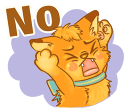 Little foxes Caramel and Souffles sticker #13228735