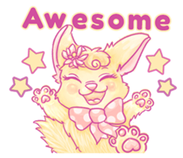 Little foxes Caramel and Souffles sticker #13228739