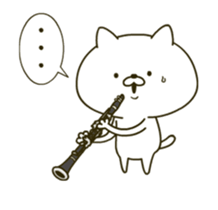 Wind orchestra sticker 4th Mov sticker #13228879