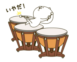 Wind orchestra sticker 4th Mov sticker #13228890