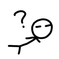 A Lazy Matchstick Man sticker #13229458