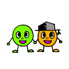 Green Boy and Doctor Orange