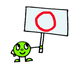 Green Boy and Doctor Orange sticker #13229830