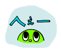 Green Boy and Doctor Orange sticker #13229846