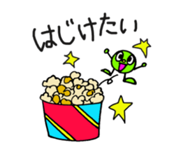 Green Boy and Doctor Orange sticker #13229858