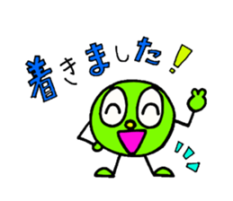 Green Boy and Doctor Orange sticker #13229863