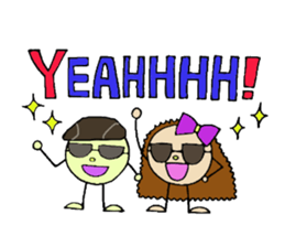 Green Boy and Doctor Orange sticker #13229867