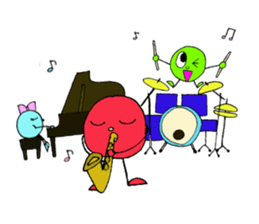 Green Boy and Doctor Orange sticker #13229868