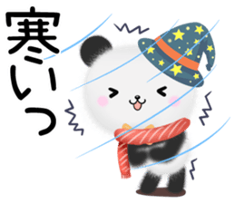 mohu panda3 halloween with black cat sticker #13229927