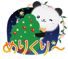 mohu panda3 halloween with black cat sticker #13229942