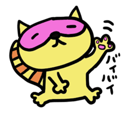 Strange raccoon3 sticker #13230068