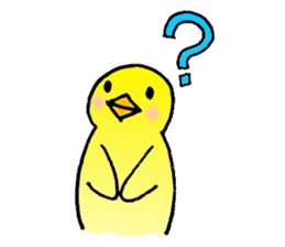 Elementary school of illustration (bird) sticker #13230498