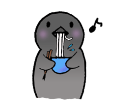 Elementary school of illustration (bird) sticker #13230509