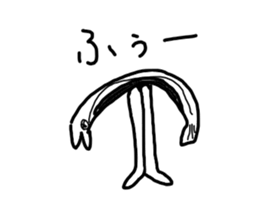 The losing heart Saury sticker #13230727