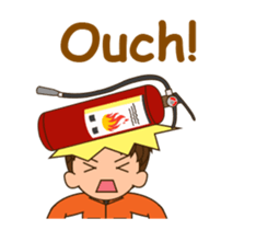 adolf the firefighter animated sticker #13231072