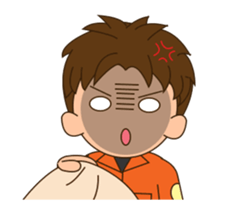 adolf the firefighter animated sticker #13231082