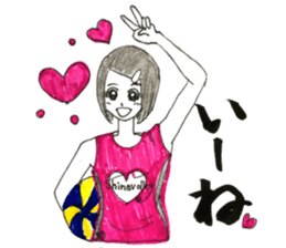 Women's Volleyball sticker #13231092