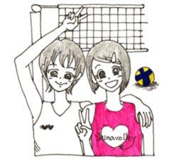 Women's Volleyball sticker #13231104