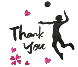 Women's Volleyball sticker #13231109