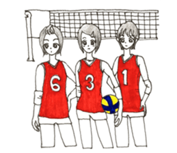 Women's Volleyball sticker #13231113