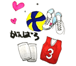Women's Volleyball sticker #13231116