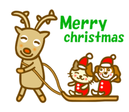 Animal sticker to enjoy the winter sticker #13231362