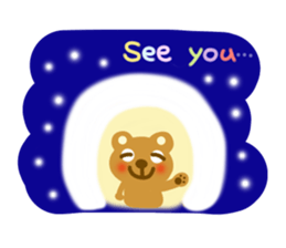 Animal sticker to enjoy the winter sticker #13231364