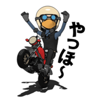 Small motorcycle sticker #13231392