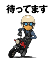 Small motorcycle sticker #13231401