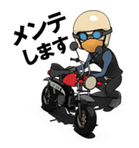 Small motorcycle sticker #13231407