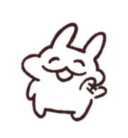 Tukkomi Rabbit sticker #13231614