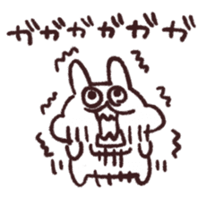Tukkomi Rabbit sticker #13231618
