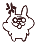 Tukkomi Rabbit sticker #13231623