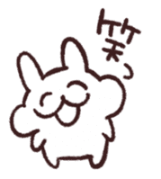 Tukkomi Rabbit sticker #13231628
