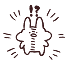 Tukkomi Rabbit sticker #13231632