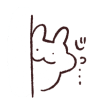 Tukkomi Rabbit sticker #13231634