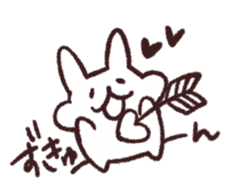 Tukkomi Rabbit sticker #13231635