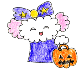 The dog of a pink ear 3. sticker #13233257