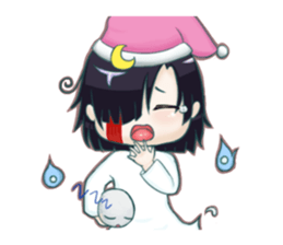 The ghost wish you a Happy Halloween! sticker #13233319